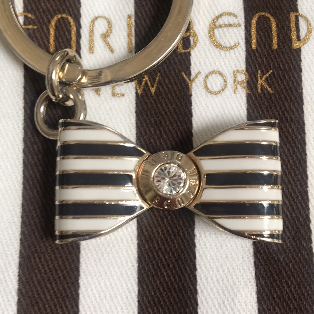 Henri Bendel Bow Bag Fob/ Keychain - Picture 7 of 8